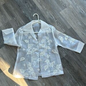 Lacey overlay blazer